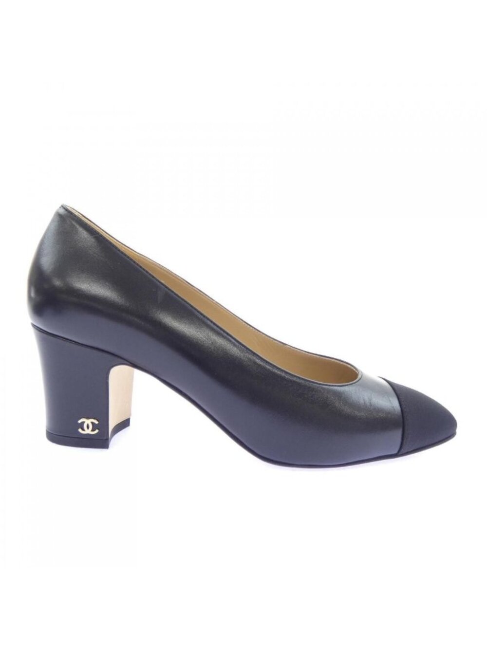 Chanel Pumps Heel Black
